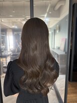 ルル(Lulu)&nbsp;梅田/ブラウン/ベージュ/レイヤー/前髪カット/縮毛矯正/髪質改善