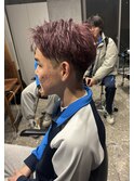 【VENTI 子安】アップバング×ワインレッド
