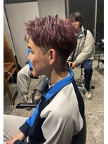 ベンティ(venti)&nbsp;【VENTI 子安】アップバング×ワインレッド