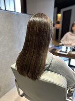 ルー ハナレ(Luu HANARE)&nbsp;大人ガーリー/似合わせカット/イメチェン/前髪/水素カラー/艶髪