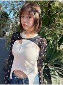 【恵比寿roro】ふんわり内巻きボブスタイル