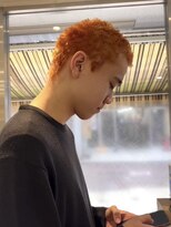 アース 高円寺店(HAIR & MAKE EARTH)&nbsp;オレンジ×イージードリル｛@02st96 }