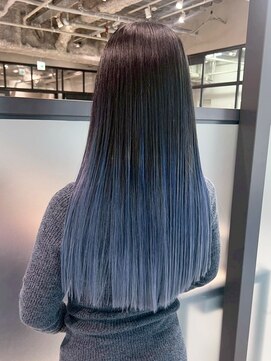 アルバム 新宿(ALBUM SHINJUKU) イメチェンロンググレージュ韓国ヘアオリーブベージュ_ba582323