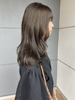 ヘアーアイストゥーレ(HAIR ICI TRE)&nbsp;オリーブ　ベージュ　ロング　髪質改善　　美髪　担当阿知波