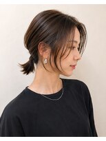 エッジ ヘア メイク(edge hair +make)&nbsp;カット/ショート/ボブ/前髪/顔回り/レイヤー/韓国/流山