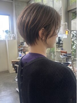 ヘア アンド スパ エジェリ プリム(hair&spa egerie prime) 【恵比寿】コンパクトショートボブ/30代/40代
