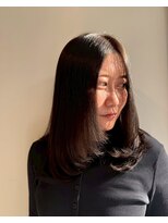 ギネス(Giness)&nbsp;【上品ツヤ】大人ナチュラルミディ似合わせカット