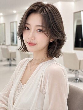 ラビマーニ 箕面店(Labimani) 【Labimani】くびれが可愛い韓国レイヤーボブ