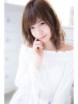 アンジュ ヘアー(Ange hair) アンジュヘアー　アンニュイカールの無造作ウェーブ