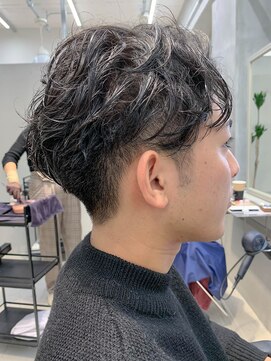 テトヘアー(teto hair) メンズカット、メンズヘア、パーマ風