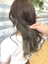 ベンティレオ(venti Leo)&nbsp;インナーカラー　アッシュベージュ　ブリーチ必須