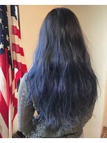 ラべリー 池袋(LOVELEY)&nbsp;ブルーブラック　ヘアカラー　【池袋】