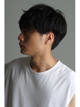 にもう ツーブロックサイドグラデーション