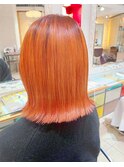 ビタミンカラー×ミディアムヘア