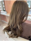 20代30代 美髪 ミルクティーブラウン ローレイヤー