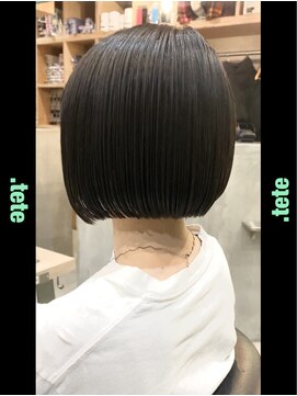 テテ(.tete) 【お客様スタイル】ミニマムオカッパ