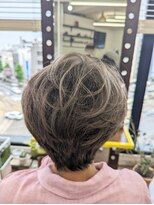 レモーリア 十日市店 【レモーリア】お客様スタイル大人ふんわりショート