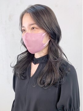 アイティーバイアルバム 下北沢店(IT by ALBUM) ダークグレージュ_こなれミディホワイトグレージュ_ba388811