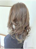 ユル巻き×ハウトーングレージュ