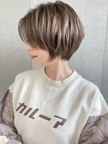 ロンドブルーム 天神大名店(Lond Bloom) 大人美人ショート/美しいショートヘア/ショートボブ