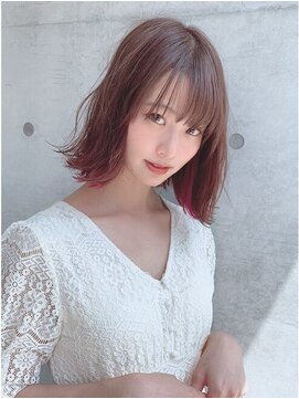 アンブルリュクス 中野(amble luxe) 髪質改善/インナーカラー/ブリーチ/前髪カット/中野