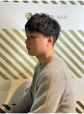 大人のパーマスタイル【BARBER-BAR】