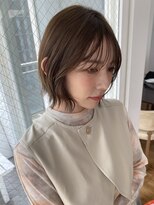 アトラ ハッピーヘアライフ 昭和町店(attra happyhairlife)&nbsp;透明感抜群のオリーブカラー