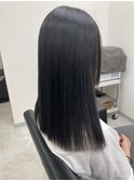 絹髪再現 美髪ストレートヘア(30代後半・くせ毛改善)