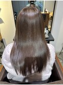 グレーベージュ アッシュベージュ髪質改善ステップボーンカット