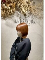 アンテルーム(ANTE ROOM.) パツっとでもきのこにならないボブ