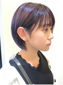 【sheta青山/三畑賢人】20代30代小顔大人ワンサイドショートボブ