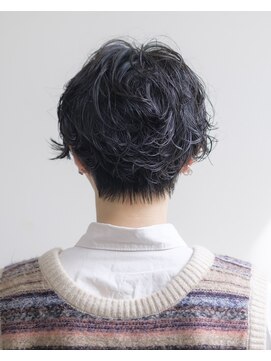 ルプラ ガーデン(le-pla garden) ハンサムショート#ケアパーマ#ショートカット#簡単スタイリング