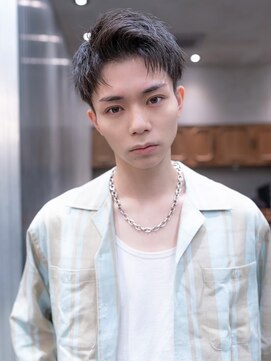 ハバナ 渋谷(HAVANA) アッシュブラック/マッシュパーマ/刈り上げ/ツーブロック