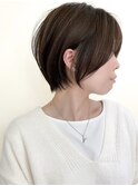 大人ショートヘア/ハイライトカラー/イルミナカラー［堺］  