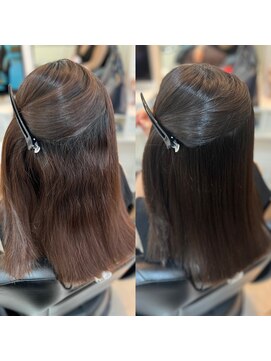 ワンヘアーアシスト(ONE HAIR assist) 【ONE HAIR】ONEHAIR式艶髪特化縮毛矯正☆