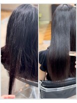 アメイズトーキョー 札幌大通(Amaz! tokyo)&nbsp;前髪イメチェンこなれミディ/縮毛矯正/髪質改善/ツヤ髪/くせ毛