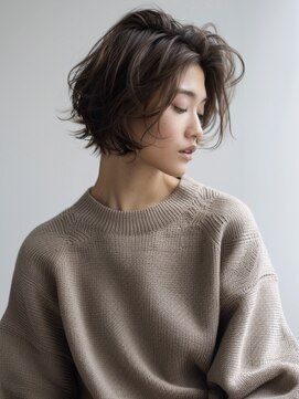 アルトリスト(Altruist Aging×HAIR&SPA) ☆イメチェンピンクベージュアンブレラカラー前髪クールショート