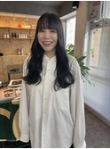 ツヤ髪スタイル/ブルージュ/ウェーブヘア*