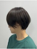 【丸みショート/大人ショートヘア】