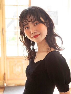 リュープリエ 笹塚(Lieu plie) 王道ミディアムスタイル×顔まわりレイヤー