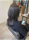 20代30代マットグレージュレイヤーカット