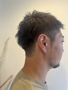 アンジュール ベリーショートグレーカラー