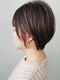 サロンドフィール 永山店(Salon de feel)の写真/骨格に合わせてカットするショートヘアで、自宅でのスタイリングが簡単な再現性の高いスタイルへ！