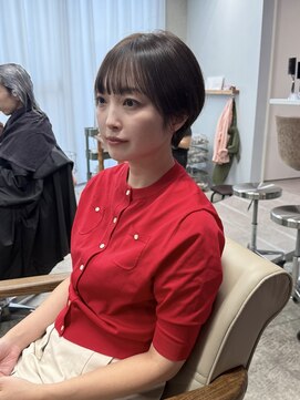 ウーフ(U-fu) 大人ショート マッシュショート まるみショート