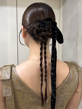 デューヘアー(due hair) ヘアセット/ヘアアレンジ/結婚式お呼ばれヘア