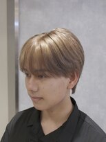 レイズ 名古屋(RAYS)&nbsp;シースルーマッシュとブリーチカラーでミルクティーベージュに！