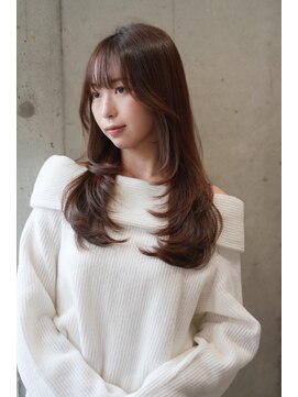 キャプチャー 海老名(capture) レイヤーカット/韓国ヘア10代20代30代/2way前髪