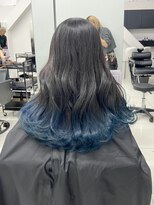 アライブ キチジョウジ(ALIVE Kichijoji)&nbsp;【ALIVE吉祥寺】ブルーアッシュグラデーションカラー