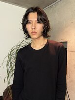 ニーム 栄(nimes)&nbsp;メンズボブニュアンスパーマ「栄・矢場町・パーマ」