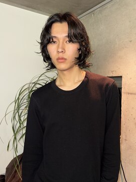 ニーム 栄(nimes) メンズボブニュアンスパーマ「栄・矢場町・パーマ」